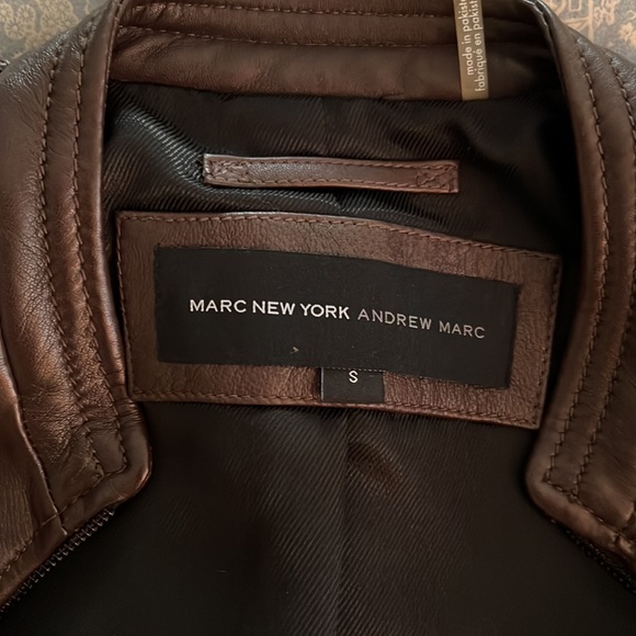 Marc New York leather jacket - Picture 4 of 7